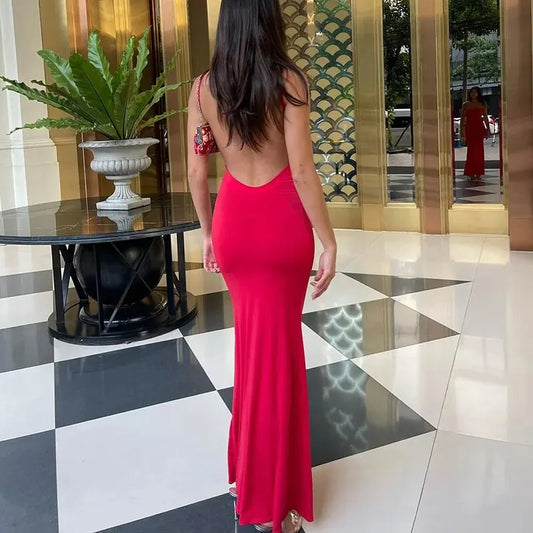 Dulzura Women Party Club Evening Streetwear Birthday Bodycon Long Dress 2025 Summer Clothes Wholesale Items For Business D321165